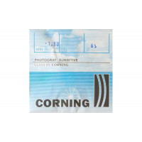 Фотохромная линза для очков Corning Франция. Коричневая или серая