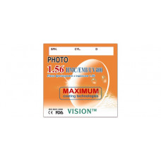 Линзы Vision 1204 полимерные HMC/EMI/UV400/Photo с индексом 1.56