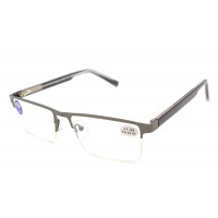Мужские металлические очки с диоптриями Sense 21308 (от -6,0 до +6,0)