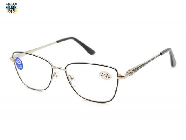 Металлические очки с диоптриями Sense 23300 (от -4,0 до +4,0)